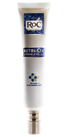Заполнитель морщин Retin-Ox Wrinkle Filler от Roc. Гиалуроновая кислота мгновенно действует на поверхность кожи, заполняя и заметно разглаживая морщины. Ретинол восстанавливает структурные волокна и разглаживает морщины изнутри. Заполнитель морщин Retin-Ox Wrinkle Filler от Roc. Гиалуроновая кислота мгновенно действует на поверхность кожи, заполняя и заметно разглаживая морщины. Ретинол восстанавливает структурные волокна и разглаживает морщины изнутри.