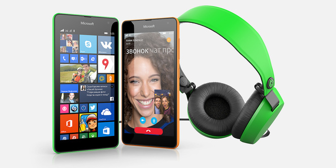 Microsoft Lumia 535 Дарите близким общение, внимание и яркие моменты вместе с Microsoft Lumia 535!