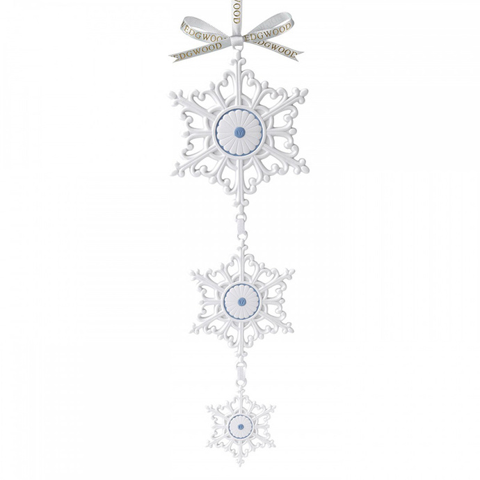 Новогоднее украшение Hanging Snowflake, Wedgwood, магазины «Гледиз», «Криспар»