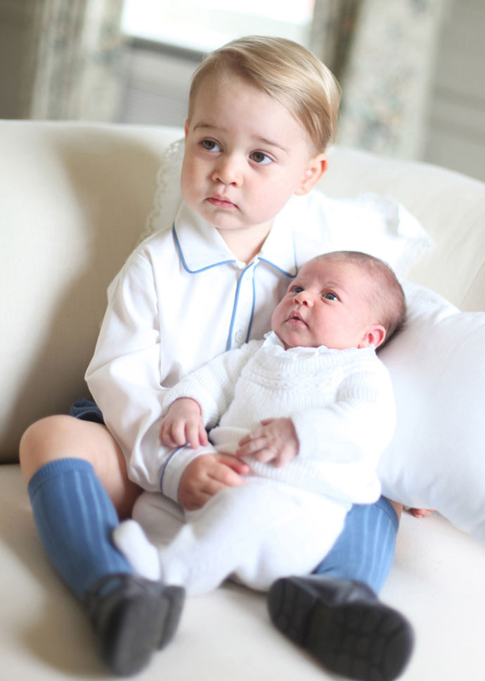 Принц Георг и принцесса Шарлотта