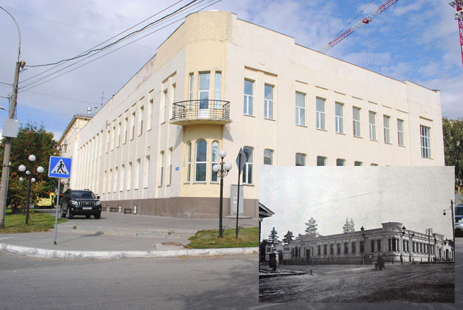 Дом купца Кагана, ныне многопрофильный медицинский центр на ул. Урицкого, 2. Дом купца Кагана, ныне многопрофильный медицинский центр на ул. Урицкого, 2.