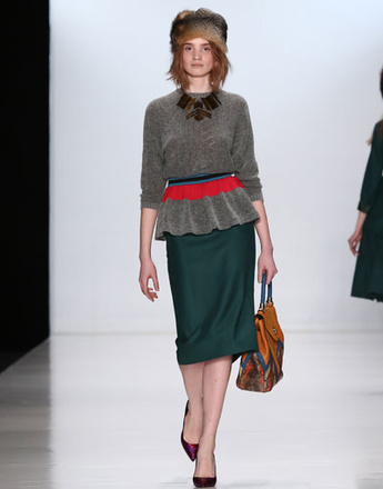 Показ коллекции Alena Akhmadullina осень-зима 2013/14 на Mercedes-Benz Fashion Week Russia