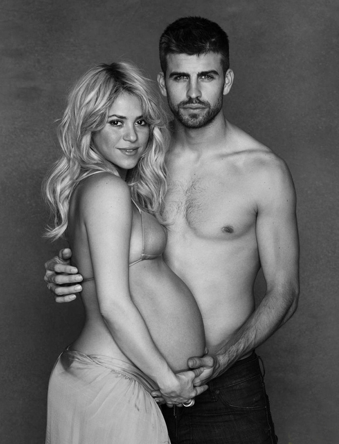 Шакира и Жерар Пике в ожидании первого ребенка