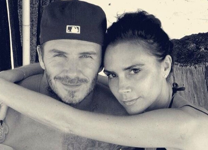 Дэвид и Виктория Бэкхем