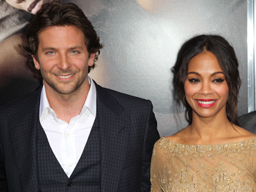 Брэдли Купер (Bradley Cooper) и Зои Салдана (Zoe Saldana) Брэдли Купер (Bradley Cooper) и Зои Салдана (Zoe Saldana)