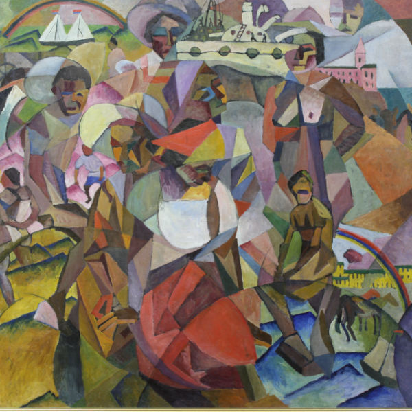 Аристарх Лентулов, «Портрет Марины Лентуловой» (1912) Аристарх Лентулов, «Портрет Марины Лентуловой» (1912 г.)