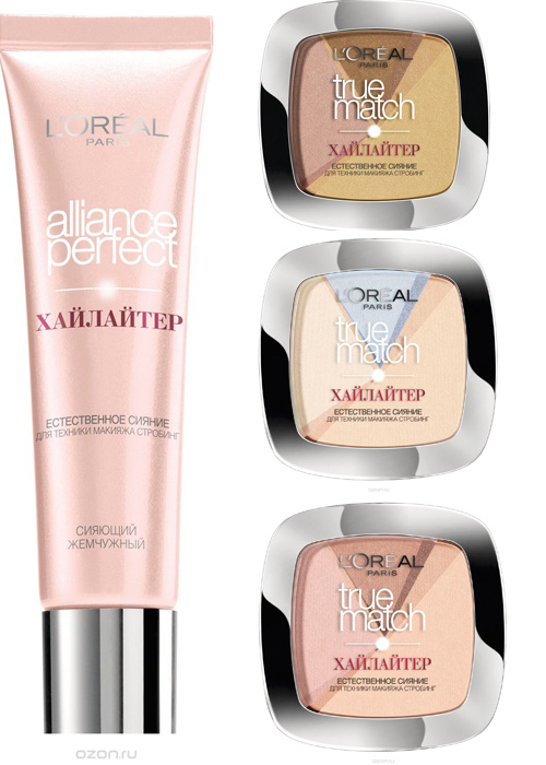 L'Oreal Paris, Хайлайтеры Alliance Perfect L'Oreal Paris, Хайлайтеры Alliance Perfect