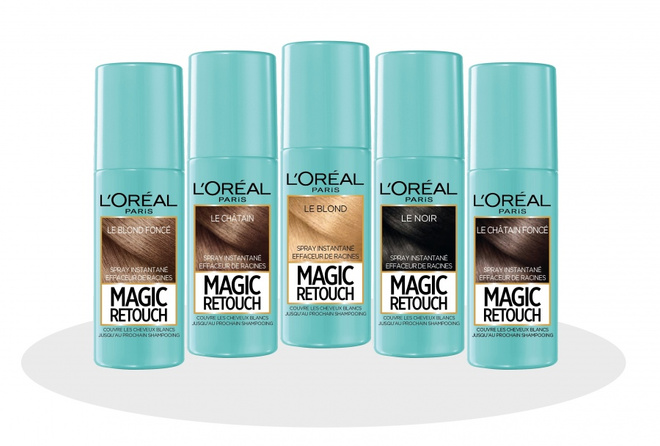 loreal Paris, Magic Retouch, спрей для закрашивания отросших корней и седины loreal Paris, Magic Retouch, спрей для закрашивания отросших корней и седины