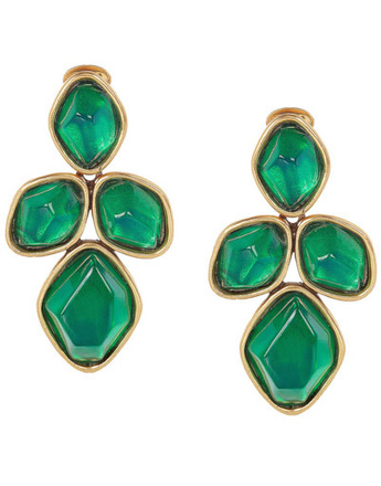 Серьги Oscar de la Renta