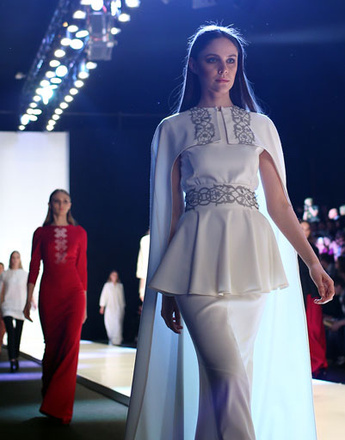 Показ коллекции Borodulin's осень-зима 2013/14 на Mercedes-Benz Fashion Week Russia