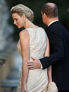 Альбер II и Шарлин Уиттсток. Альбер II (Prince Albert of Monaco) и его жена Шарлин Уиттсток (Charlene Wittstock)