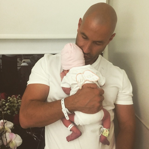 Оливия с отцом Львом Гейхманом