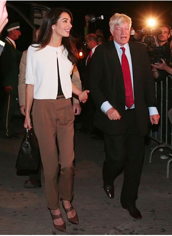 Миссис Клуни: стиль Амаль Аламуддин