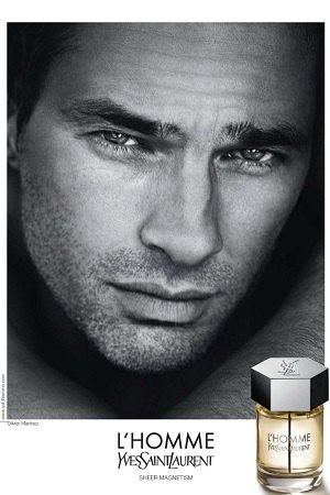 Оливье Мартинес для YSL Оливье Мартинес для YSL