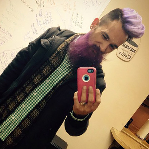 Мужское цветное окрашивание #MermanHair Мужское цветное окрашивание #MermanHair