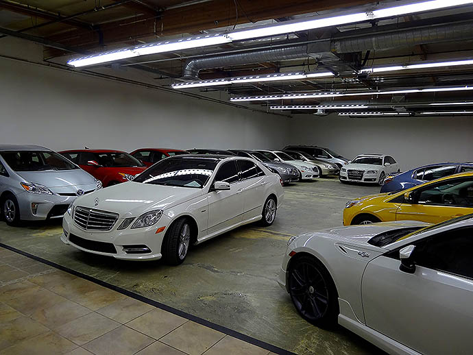 Роскошный автомобильный парк Романа Абрамовича