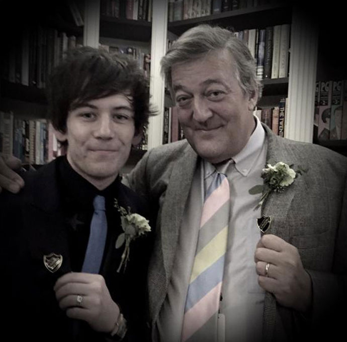  Стивен Фрай и Эллиотт Спенсер