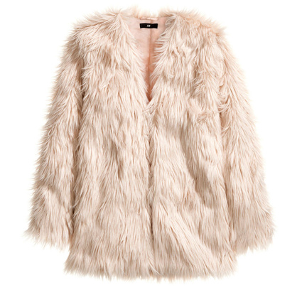 Пальто из искусственного меха H&M, 2499 р.