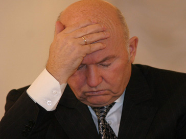 Юрий Лужков переживает отставку Юрий Лужков переживает отставку