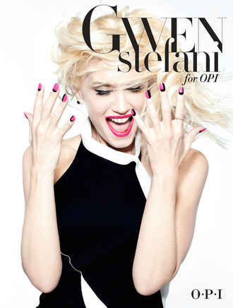 лаки для ногтей opi Гвен Стефани