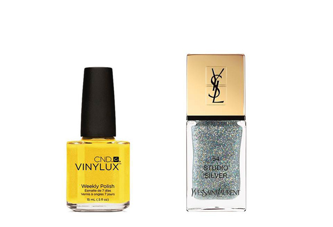 лаки для ногтей CND, YSL лаки для ногтей CND, YSL