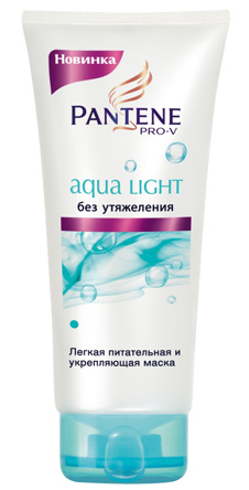 Легкая питательная укрепляющая маска Aqua Light, Pantene Pro-v мягко воздействует, увлажняет, питает и при этом не утяжеляет волосы. Легкая питательная укрепляющая маска Aqua Light, Pantene Pro-v мягко воздействует, увлажняет, питает и при этом не утяжеляет волосы.