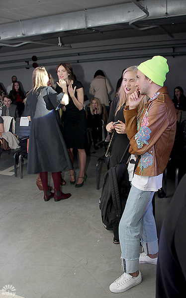 Зрители – модный look на LFW Зрители – модный look на LFW