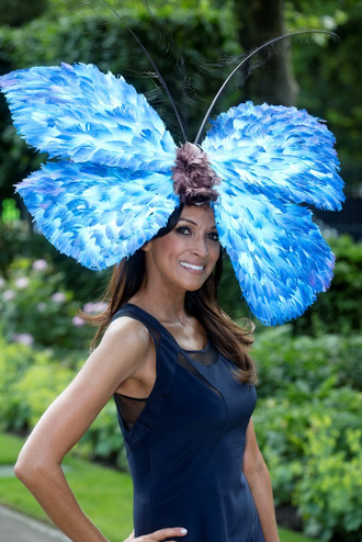 самые экстравагантные головные уборы королевских скачек Аскот