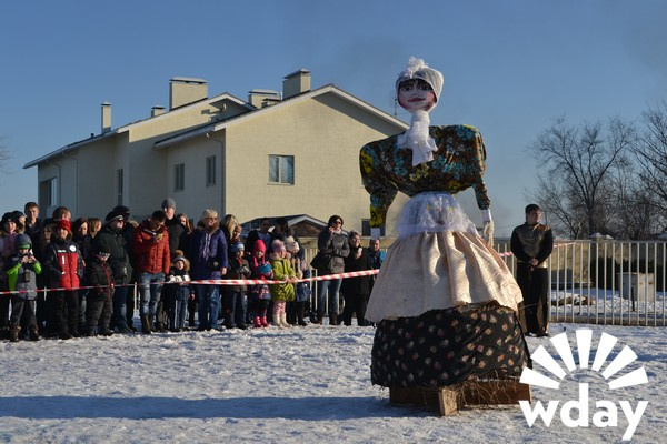 Волгоград, Масленица, парк «Баку» Масленичные гуляния