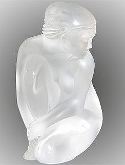 Обнаженная статуэтка от Lalique. Обнаженная статуэтка от Lalique