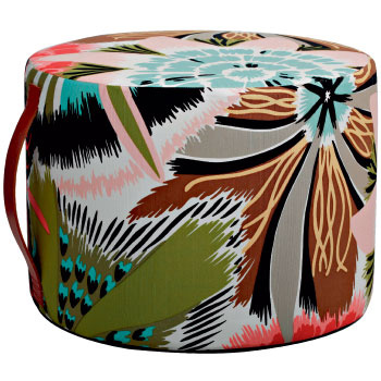Пуф, коллекция Alice Collection, Missoni Home, салоны Lege Alto. Пуф, коллекция Alice Collection, Missoni Home, салоны Lege Alto.