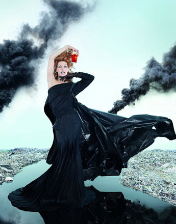 Мила Йовович (Milla Jovovich), календарь Campari на 2012 год