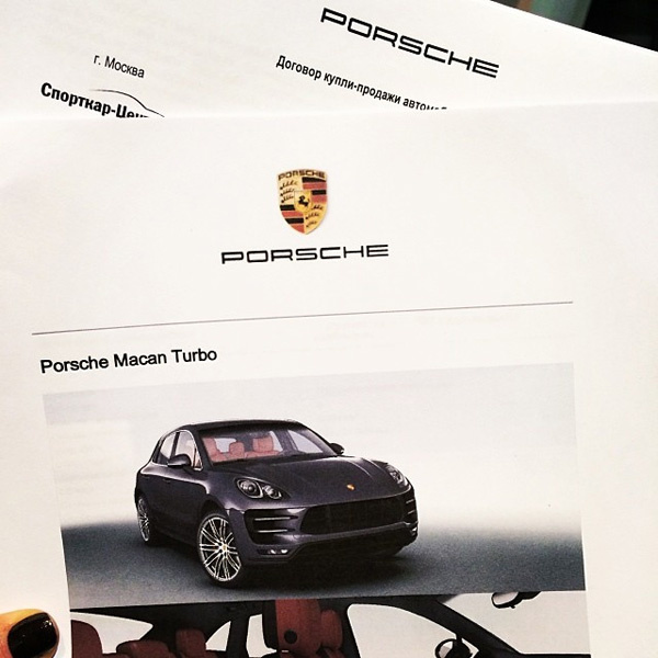 Виктория Дайнеко, Porsche Macan Виктория Дайнеко, Porsche Macan