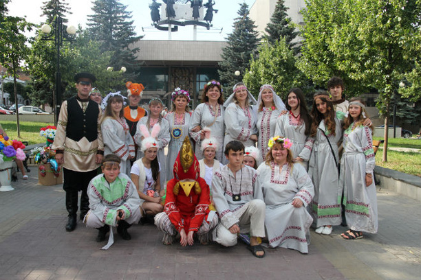 Театральный дворик в Туле