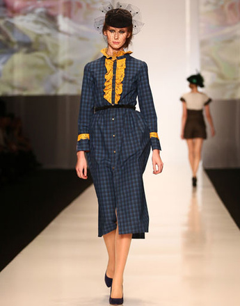 Показ коллекции Marina Makaron осень-зима 2013/14 на Mercedes-Benz Fashion Week Russia