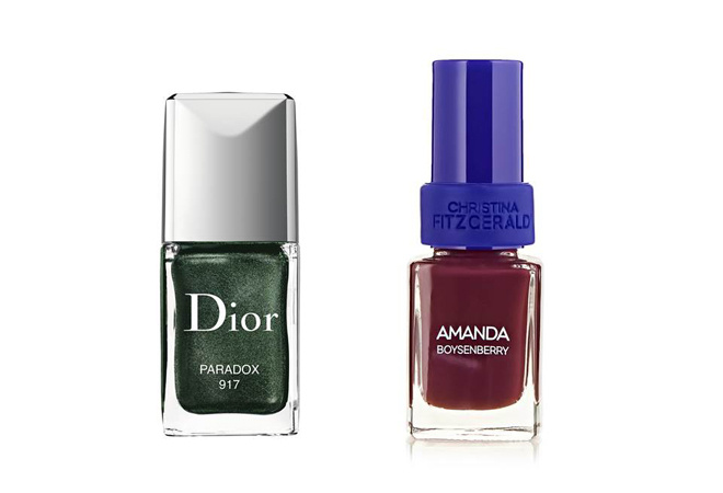 лаки для ногтей Dior, Christina Fitzgerald лаки для ногтей Dior, Christina Fitzgerald