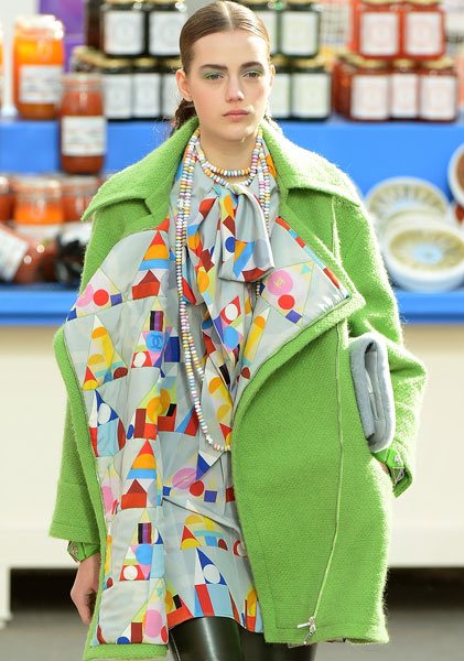 Показ коллекции Chanel осень-зима-2014 Показ коллекции Chanel осень-зима-2014