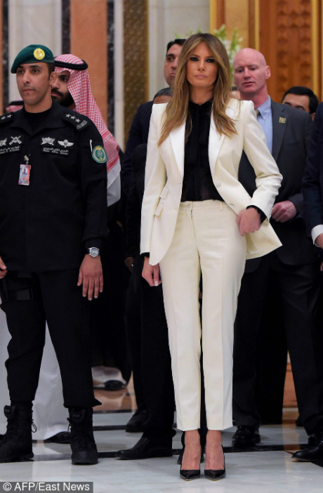 Мелания Трамп в Dolce & Gabbana
