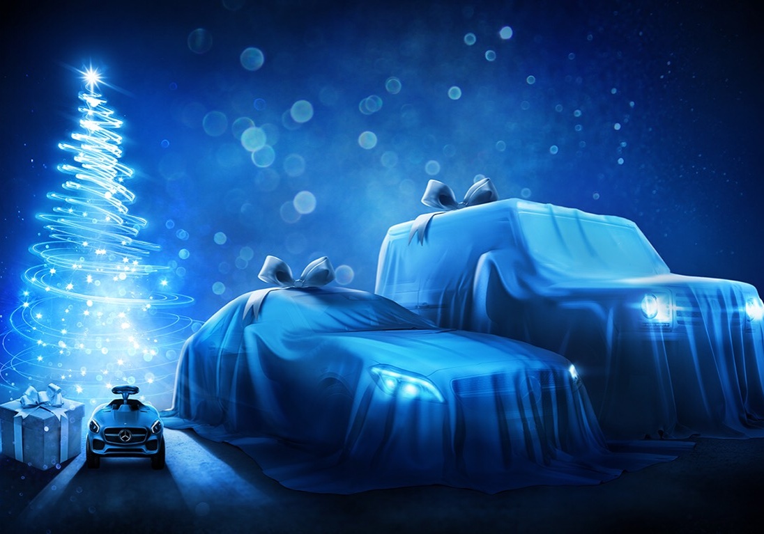 Новогоднее Поздравления От Mercedes