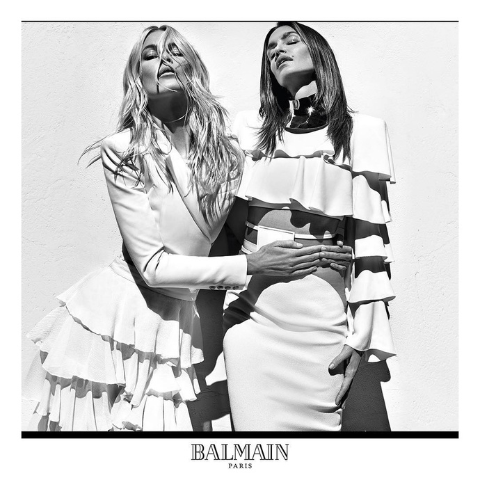 Рекламная кампания Balmain