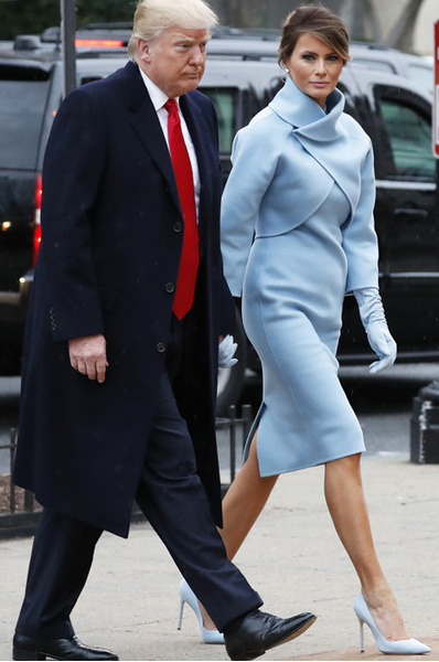 Мелания Трамп: платье, фото