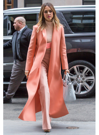 Джессика Альба в Narciso Rodriguez