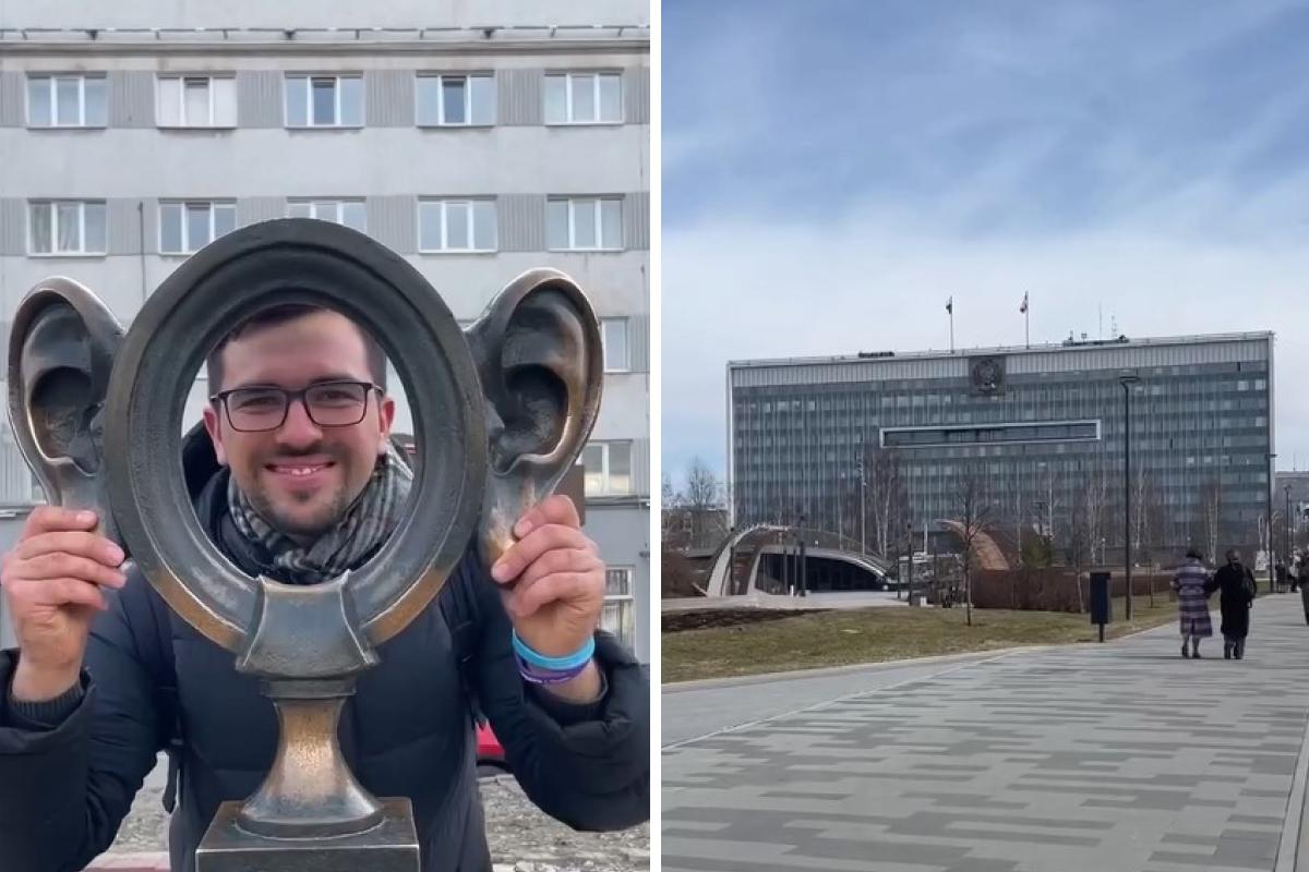  громадная эспланада самая большая площадь стране известный турблогер 