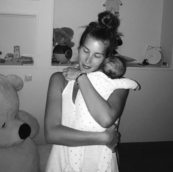 Кети Топурия с дочерью