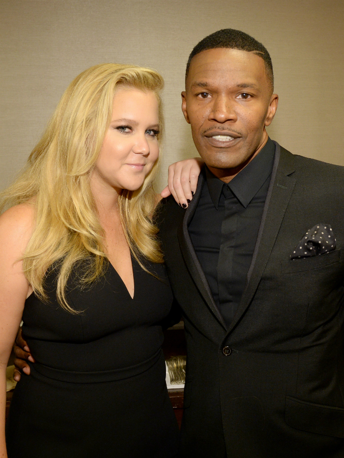 Эми Шумер и Джейми Фокс