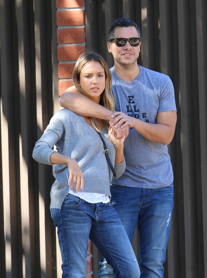 Джессика Альба и Кэш Уоррен