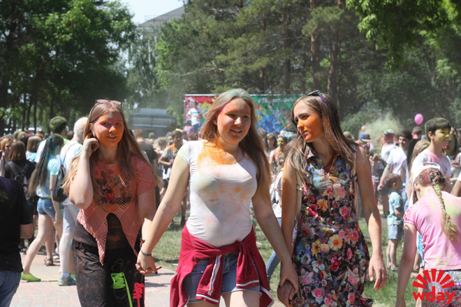 фестиваль красок