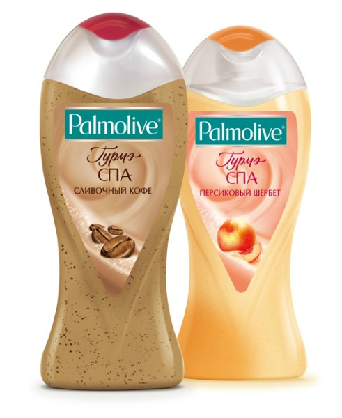 Крем-гели для душа Palmolive «Сливочный Кофе» и «Персиковый Шербет» крем-гели для душа Palmolive сливочный кофе и персиковый шербет