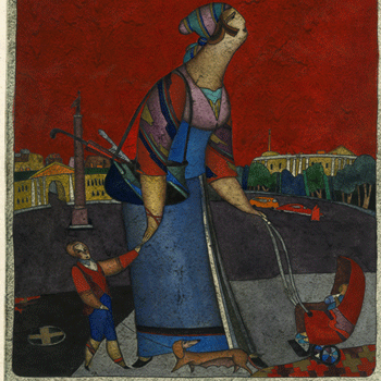 Александр Иванов, «Прогулка». Александр Иванов, «Прогулка».