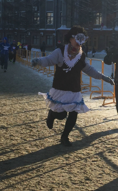 Омск, рождественский полумарафон 2015, костюмы Омск, рождественский полумарафон 2015, костюмы